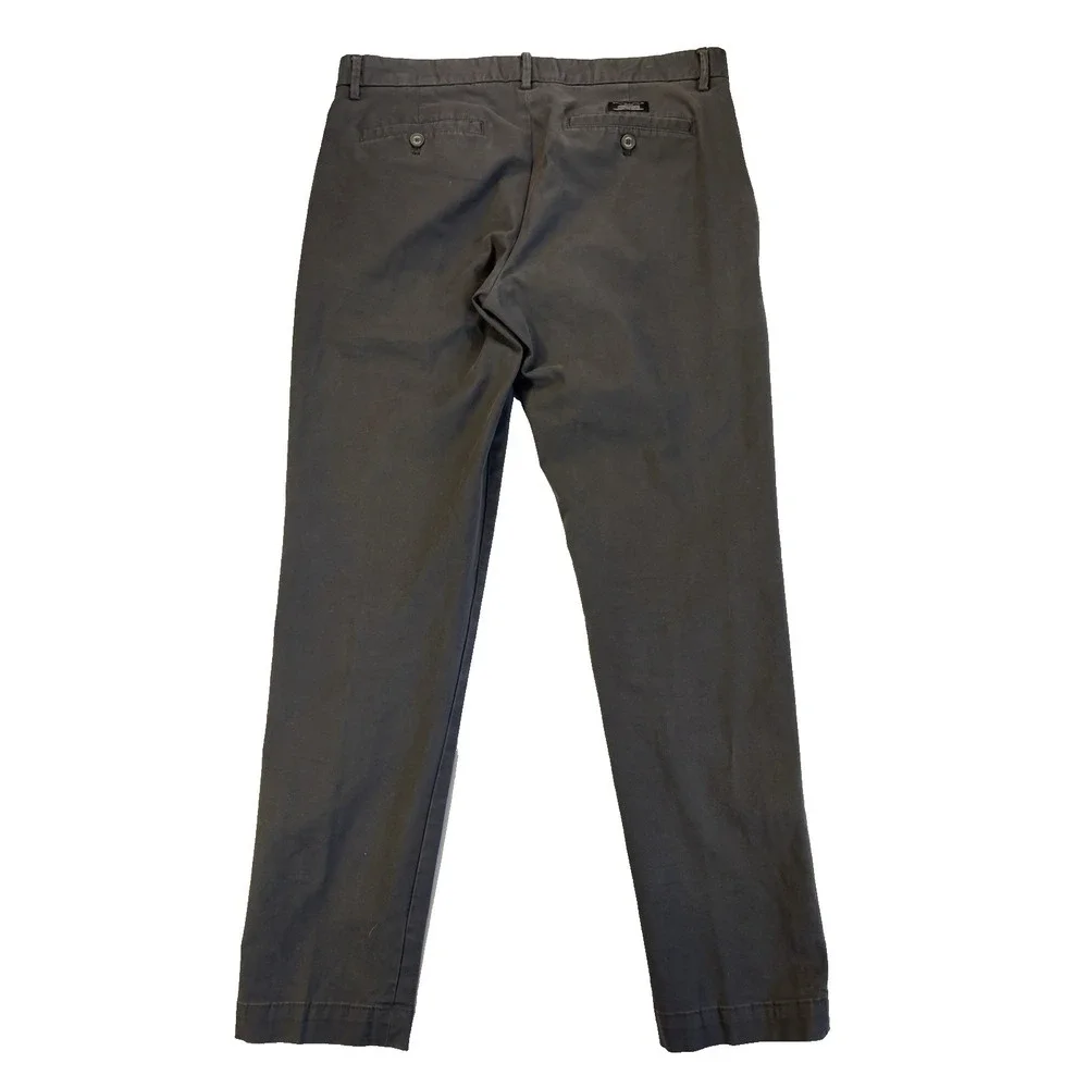 Banana Republic Men's 33X32 Gray Mason‎ Chino Pants Casual Workwear Capsule